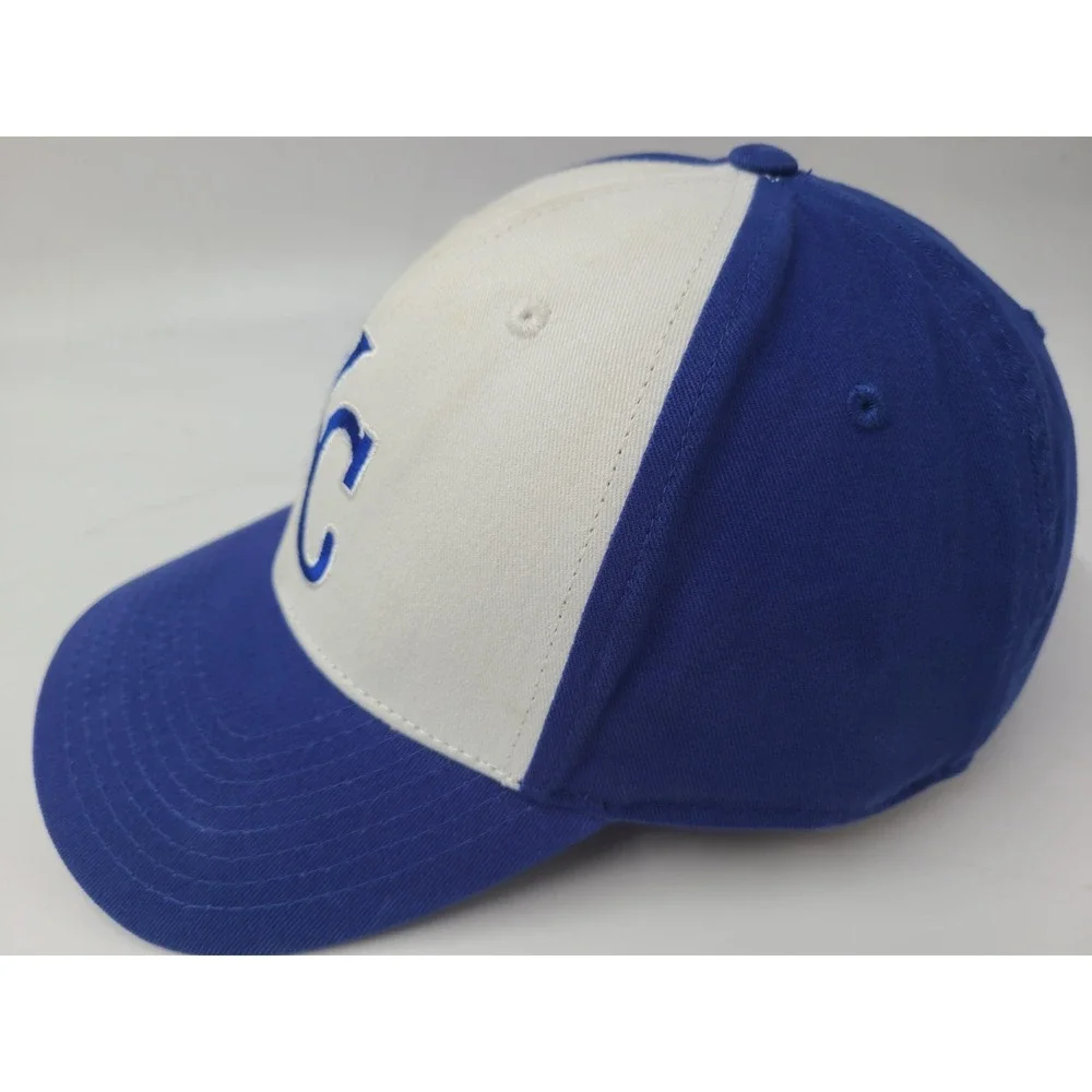 Kansas City Royals Fan Favorite Adjustable Hat Cap Men MLB‎ Baseball White Blue